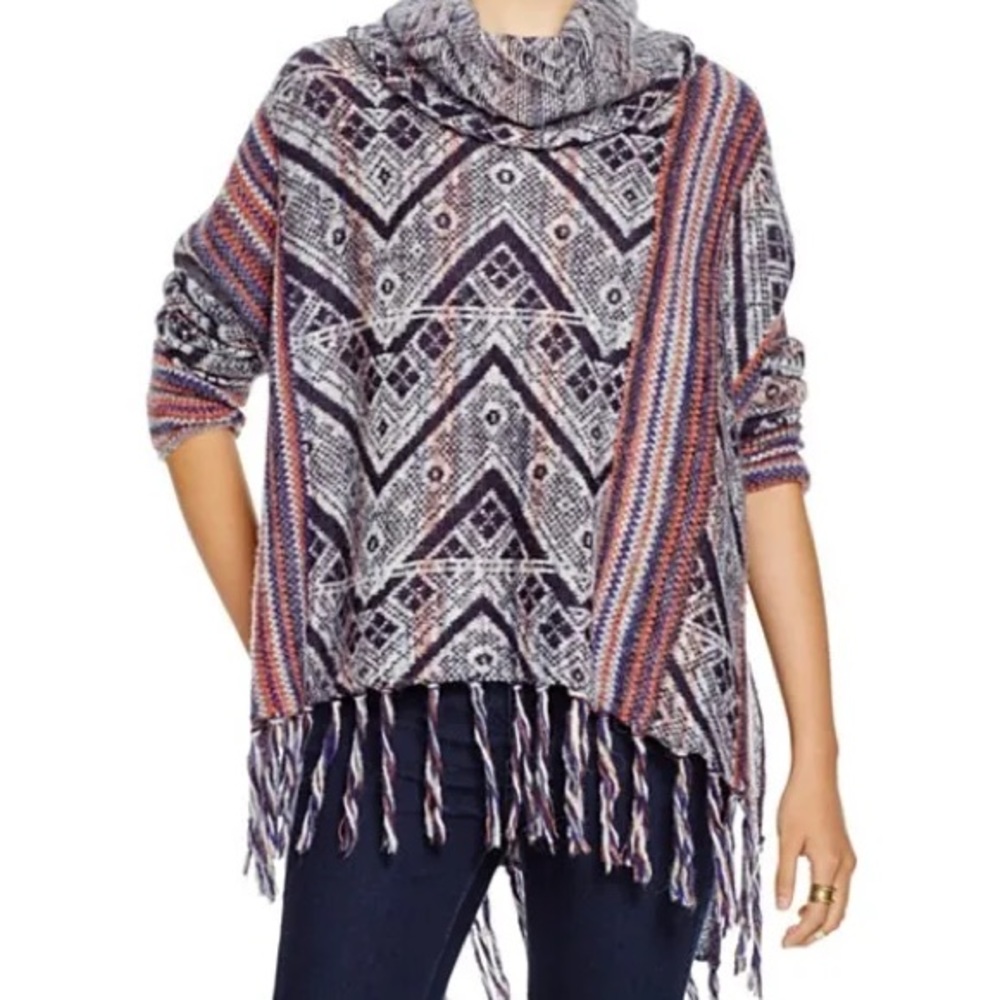 Free people Be the one poncho XS